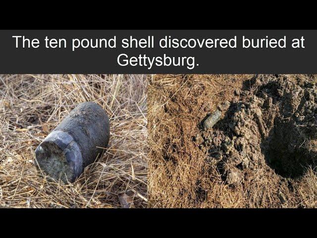 Archaeologists Just Stumbled Across An Unexploded Civil War Artillery Shell At Gettysburg