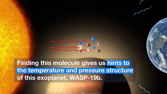 Titanium Oxide Detected in Exoplanet Atmosphere for First Time