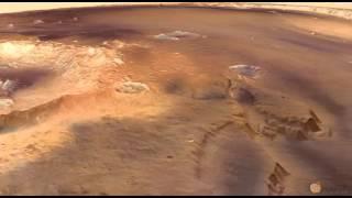 Where Flood Waters Flowed On Mars - Spacecraft Images Animated