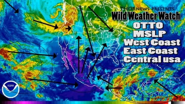 Hurricane Otto & a Stormy week for the USA - Weird Weather Watch