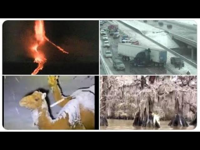 Icemaggedon 2021: Frozen Swamps, Power Outages, Saudi Arabia Blizzard, Volcanoes & Earthquakes