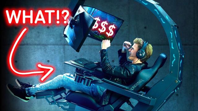 $14,000 GAMING THRONE! -- Game LÜT