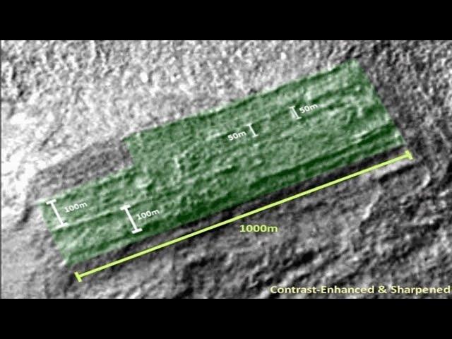 Images taken by the HiRISE orbiting Mars Reveal Buried Intelligently Designed Structures