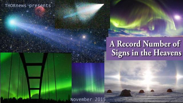 A Record Number of Signs in the Heavens.