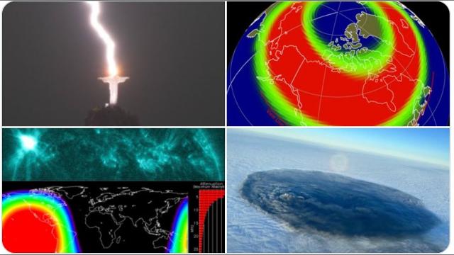 Fresh Meteorite Hunt in Texas! Another X-Class Flare! BIG Weird Weather Storms next Week! & GOMEZ.