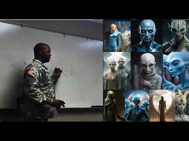 The Pentagon have release a video in which a US Army Soldier talks about various Alien races