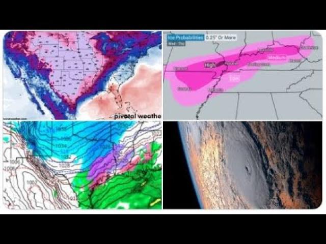 Ice Storm Wed-Thurs leads into Big Valentine's Day Storm & Texas Blizzard?