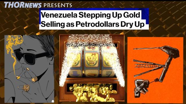 2nd Biggest Gold Sale ever! Venezuela sells to offset Oil Crash & Debt