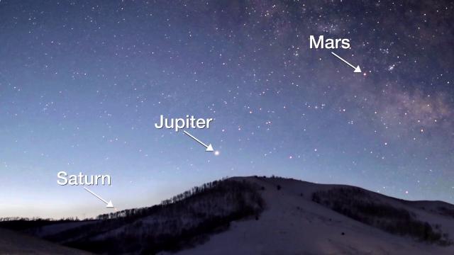 'Celestial Quartet,’ Sirius and the moon in March 2020 skywatching