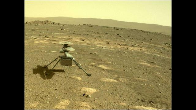 NASA helicopter on Mars set to take flight this week.