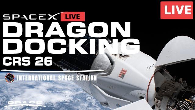LIVE: NASA's SpaceX Dragon Cargo Ship Docks to International Space Station