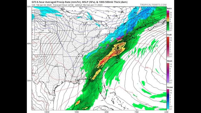 Flood Watch in SE & storm may Bombogenesis upper NE + BIG storm the 11th