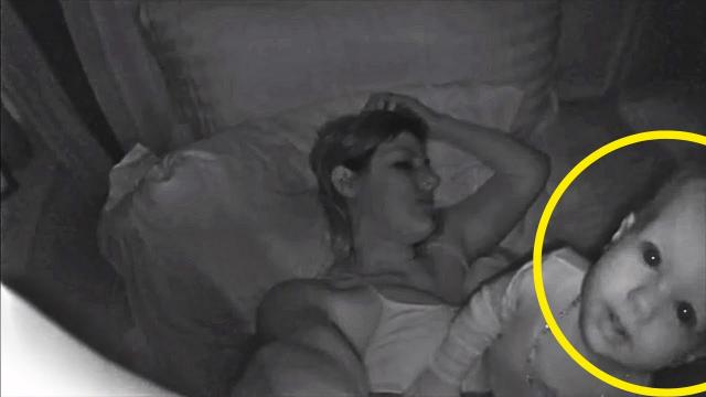 MOM INSTALLS CAMERA, SEES WHY SHE’S ALWAYS TIRED !