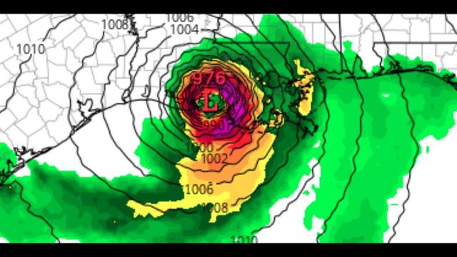 BIG Hurricane Barry Gulf of Mexico Update & grumpy Saturn Opposition