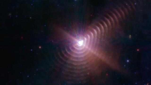 Webb Captures Star Duo's ‘Fingerprint’ in Space