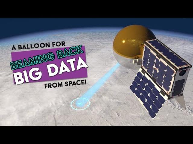 High-Flying Balloon for High-Speed Communications