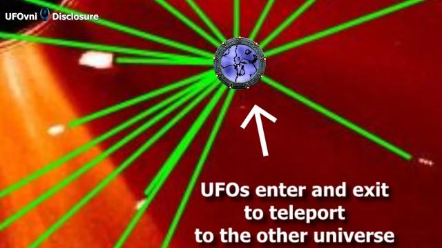Fleet of UFOs Photographed by NASA Satellites SOHO in Orbit Around the Sun, Interstellar Spaceships