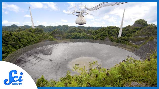 The Legendary Arecibo Radiotelescope