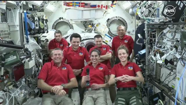 International Space Station crew finds long-lost tomato
