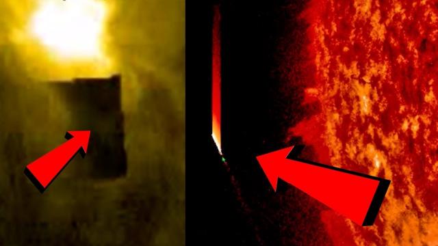 MASSIVE Otherworldly Craft Harvesting ENERGY From The SUN? NASA What's Really Happening?
