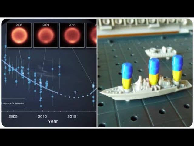 Neptune is getting Cooler & Scientists don't know why! +Neptune sinks a Battleship.