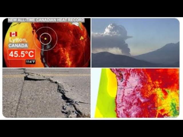 RED ALERT! Dangerous week ahead! Canada Heat Record Broken! Heatwave! Fires! Floods! WTF Surprises!