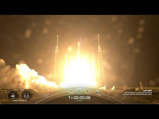 Blastoff! SpaceX launches final Starlink v1.5 satellites, nails landing