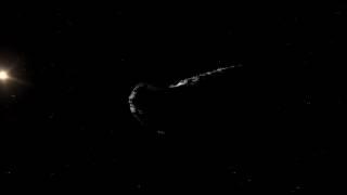 1,800-Foot-Long 'Peanut' Asteroid Spins Through Space In New Animation | Video