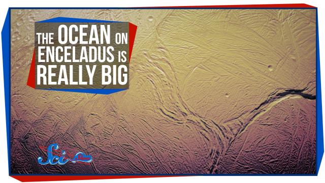 The Ocean on Enceladus is Really Big