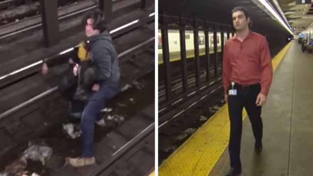 A Commuter Saw A Man Suddenly Fall Onto Subway Tracks – And Knew He Had To Spring Into Action