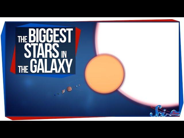 The Biggest Stars in the Galaxy