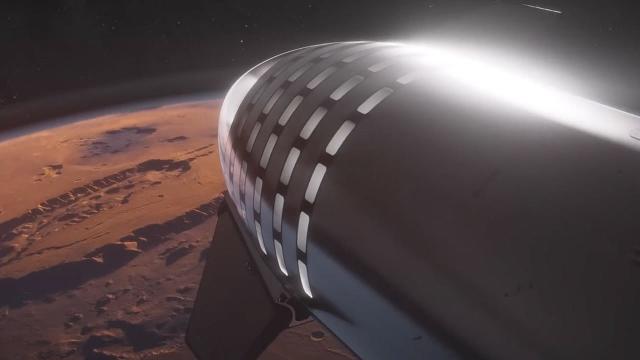See SpaceX Starship launch to Mars in awe-inspiring new animation