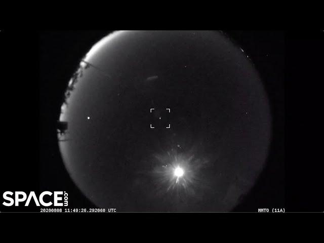 Fireballs! Perseid meteors captured by NASA all-sky cameras