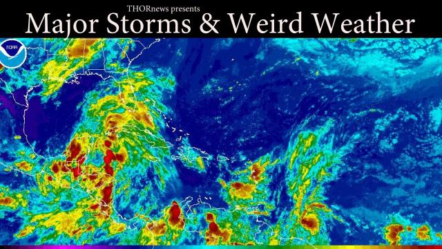 MAJOR Moisture Gulf Storm, Deadly HEAT & Major Storms for East Coast