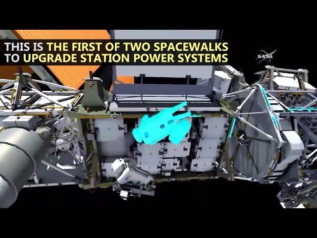 Spacewalk to Upgrade Station Power Systems