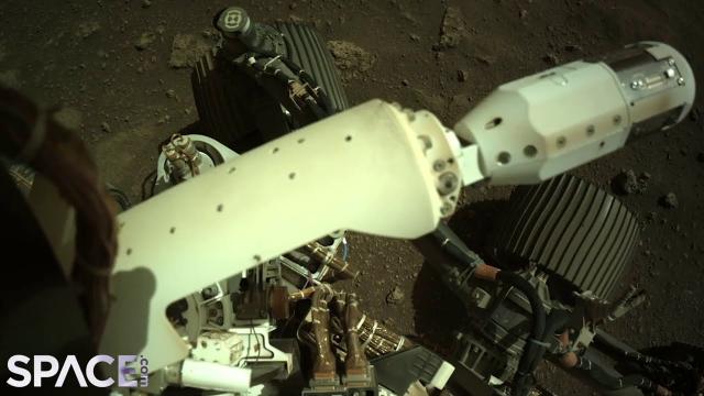 Perseverance's wind sensor deployed in latest pics from Mars
