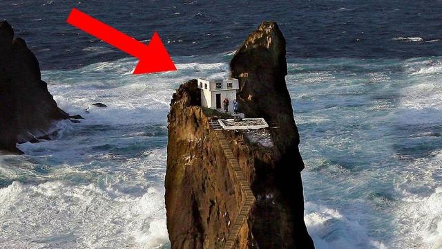 Traveling Woman Notices One-Room House by the Ocean and Man Who Lives There Leaves Every Night
