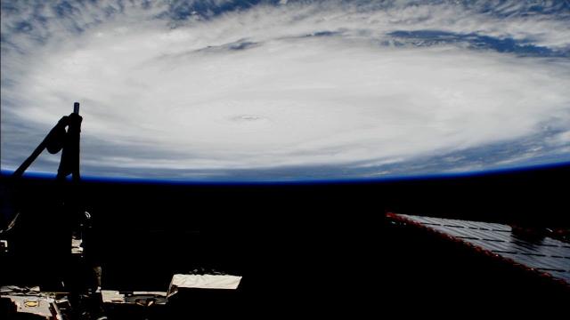 ISS Passes Over Hurricane Irma - 9/6/2017