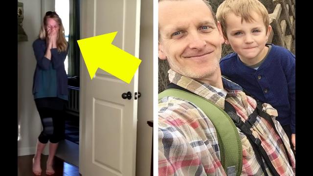 Mom Leaves For The Weekend, Comes Home To Find Husband’s Surprise
