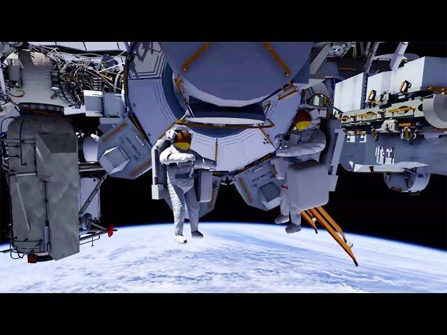 3D Animation of Oct. 28 Spacewalk Activities