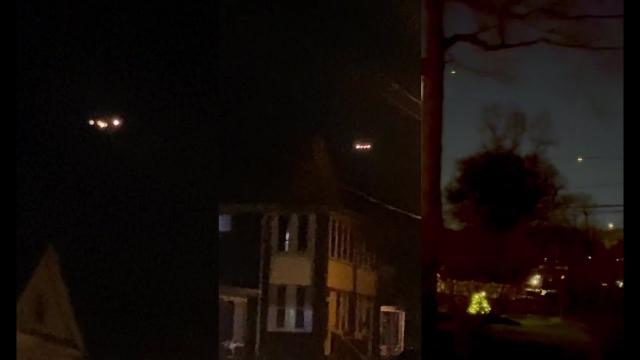 Multiple UAVs over North Bergen County, NJ