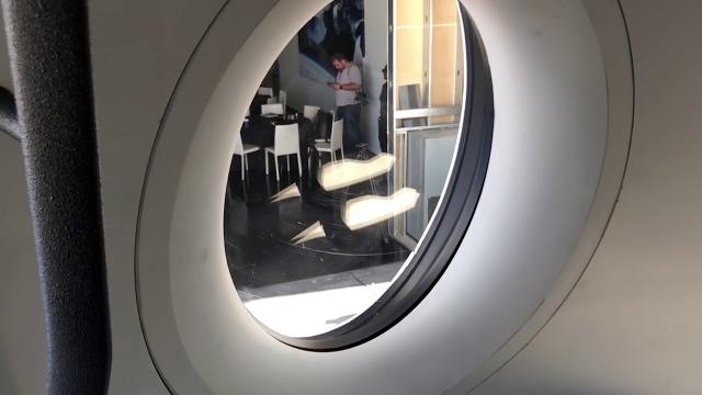 Crew Dragon Mock-Up at SpaceX HQ - Take a Peek Inside