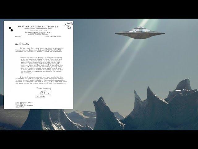 Antarctica is being monitored by UFOs, official document confirms