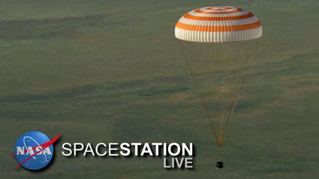 Space Station Live: The Real Story of Returning to Earth