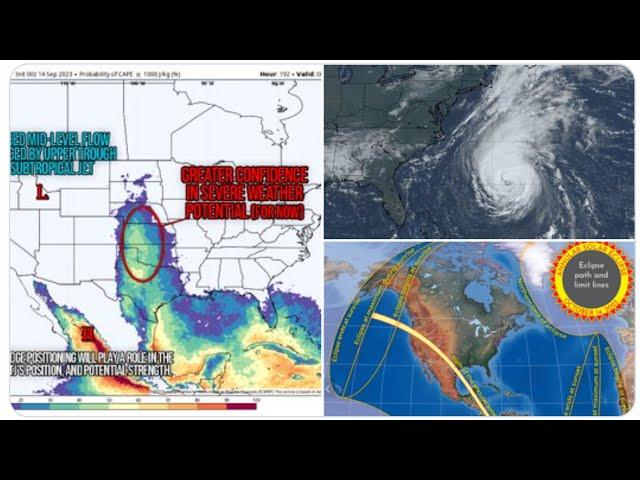 RED ALERT! 70 foot waves with Hurricane Lee! 4.1 Earthquake near Austin! China airshow over Taiwan!