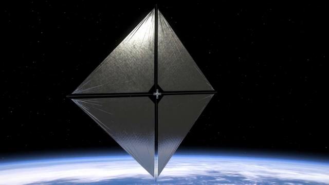 NASA's building a solar sail to propel space exploration