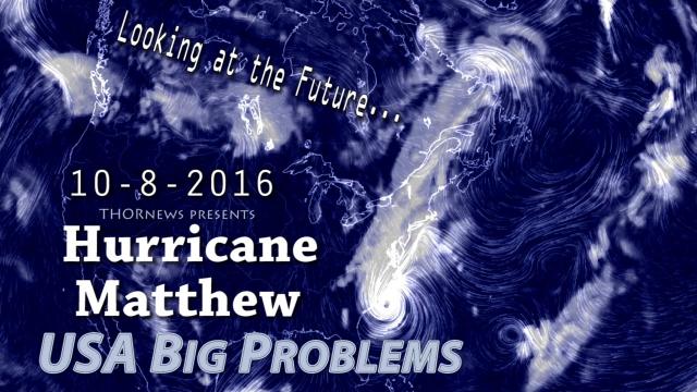 Hurricane Matthew - Why October 8th could be a very bad day for Florida & East Coast USA