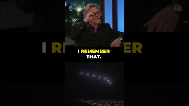 Did you know Kurt Russell was the pilot who first reported the Phoenix Lights UFO ? Part 2 #shorts