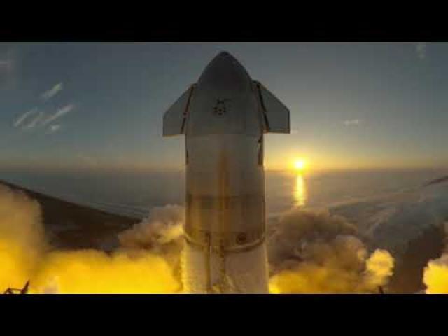 Starship | 360 Video of Liftoff