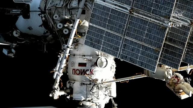 Watch live! Russian spacewalkers outside International Space Station for 7 hours